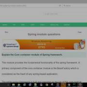 Explain The Core Container Module Of Spring Framework Javapedia Net