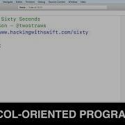 Protocol Oriented Programming Swift In Sixty Seconds