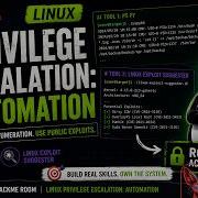 TryHackMe Повышение привилегий в Linux автоматизация Полное прохождение 2026