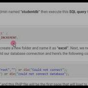 How To Import CSV File To MySQL Database Using PHP Tutorial Demo