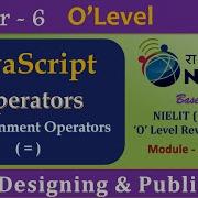 13 Chapter6 Olevel JavaScript About Assignment Operators In Hindi Operators Assignments