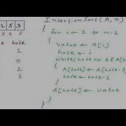 Insertion Sort Algorithm