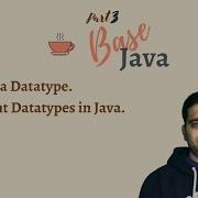 Datatypes In Java Boolean Integer Char String Array Java Data Types Base Java Part 3