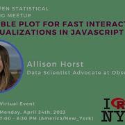 Allison Horst Observable Plot For Fast Interactive Data Visualizations In JavaScript