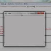How To Make A Window In WxPython