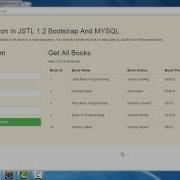 JSTL Bootstrap And Mysql Crud Demo