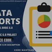 How To Create Data Report In Visual Basic 6 0 Project Report In Visual Basic 6 Project Report
