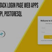 Создание полнофункциональной страницы авторизации с использованием React FastAPI Postgresql Ta