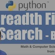 Python BFS Breadth First Search