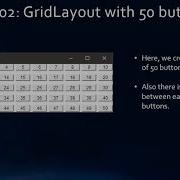 08 Java AWT GridLayout Manager
