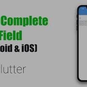 Google S Flutter Tutorials AutoComplete TextField Coderzheaven Com
