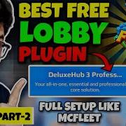 How To Setup Deluxe Hub Lobby Plugin In McFleet Best Lobby Plugin In Aternos GamerFleet
