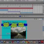 Building A Flash Website Step 3 Add ActionScript And Buttons
