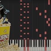 Popcorn Song Crazy Frog EASY Piano Tutorial