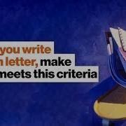 Before You Write An Open Letter Make Sure It Meets This Criteria Debra Mashek Big Think