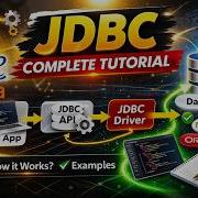 Learn JDBC Step By Step Java Database Connectivity Explained