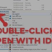Double Click Py File To Open With Python IDLE