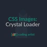 Speed Art Pure CSS Crystal Loader