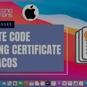 How To Create A Code Signing Certificate In MacOS