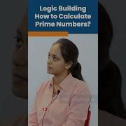 Logic Building How To Calculate Prime Numbers Shorts Kiransir Java