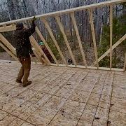 Simple Mortgage Free Cabin Build Pt 3 Wall Framing And T1 11 Installation