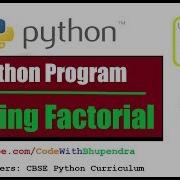 Factorial Program In Python In Hindi