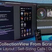 UICollectionView From Scratch 2 Flow Layout Self Sizing Cells Data Source