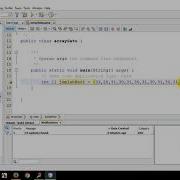Ngoding Sederhana Contoh Benar Program Java Dengan Array Satu Dimensi