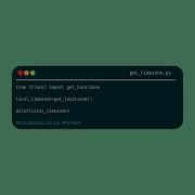 Python Tzlocal Get Local Time Zone