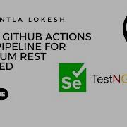 Сессия 5 Настройка конвейера CI CD GitHub Actions для Selenium Rest Assured Java Selenium