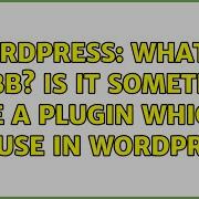 Wordpress What Is PhpBB Is It Something Like A Plugin Which I Can Use In Wordpress