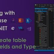 Create Table And Data Fields Oledb NET E04