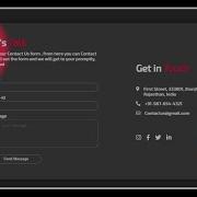 How To Make Glasmorphism Contact Us Page Using HTML CSS Crown Coder