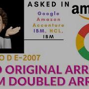 Find Original Array From Doubled Array Google Easy Explanation CodestorywithMIK