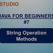 Java Programming For Beginners In Hindi 7 String Operation Methods With Practical Example