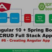 Angular Spring Boot CRUD Full Stack App 6 Creating Angular App Using Angular CLI