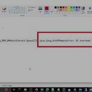 Java Lang OutOfMemmoryError