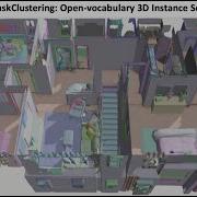 CVPR24 MaskClustering For Open Vocabulary 3D Instance Segmentation