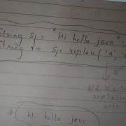 Modify String Java Lecture 43