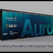 Aurora Supercomputer Exascale Technology