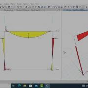 Portal Frame Analysis Using ETABS 2D Frame Analysis