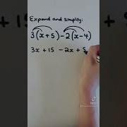 Expanding Brackets