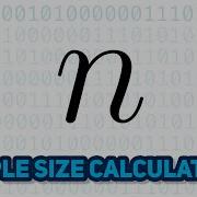 An Easier Way To Do Sample Size Calculations