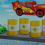 TESTING CARS Vs EXPLOSIVE BARRELS In Teardown