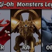 Unboxing Yu Gi Oh Monsters LEGION Slifer Ra Obelisk KONAMI