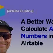Airtable Scripting Calculate Auto Numbers