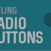 Style Radio Buttons With CSS