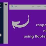 How To Create A Responsive Navbar Using Bootstrap 5 Responsive Sidebar Menu