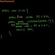 27 Java Final Keyword In Arabic