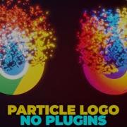 Particle Logo Animation Without Plugins After Effects Tutorial No Plugins